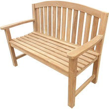 Load image into Gallery viewer, Teak Wood San Jose Teak Outdoor Bench, 4 Foot
