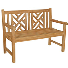 Load image into Gallery viewer, Teak Wood Saint Thomas Outdoor Bench, 4 Foot
