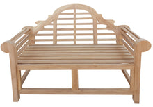 Load image into Gallery viewer, Teak Wood Marlborough Outdoor Bench, 4 Foot
