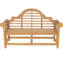 Load image into Gallery viewer, Teak Wood Marlborough Outdoor Bench, 5 Foot
