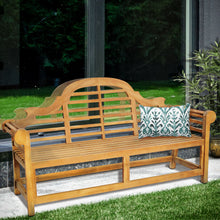 Load image into Gallery viewer, Teak Wood Marlborough Outdoor Bench, 6 foot
