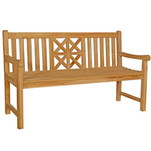 Load image into Gallery viewer, Teak Wood Arizona Outdoor Patio Bench, 5 Foot
