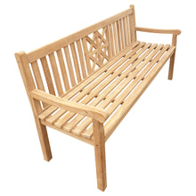 Load image into Gallery viewer, Teak Wood Arizona Outdoor Patio Bench, 6 Foot
