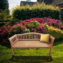 Load image into Gallery viewer, Teak Wood Oklahoma Outdoor Patio Bench, 5 Foot
