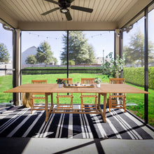 Load image into Gallery viewer, Teak Wood Santa Ana Rectangular Double Extension Dining Table, 78 to 118 inch
